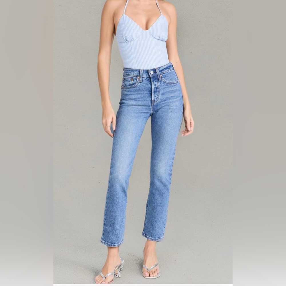 Levi’s 501 Wedgie Buttonfly Denim– Women’s Size 30 Medium Blue
